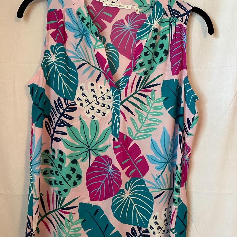 Violet + Claire sleeveless top
